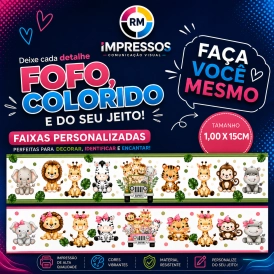 FAIXA DECORATIVA -  TSAFARI